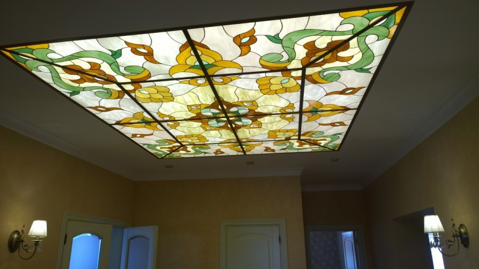 Заказать световой потолок с фотопечатью в г. Троицкое