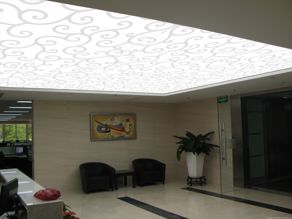 Заказать световые потолки new vision в г. Троицкое